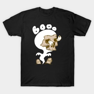 boo with skull mask T-Shirt